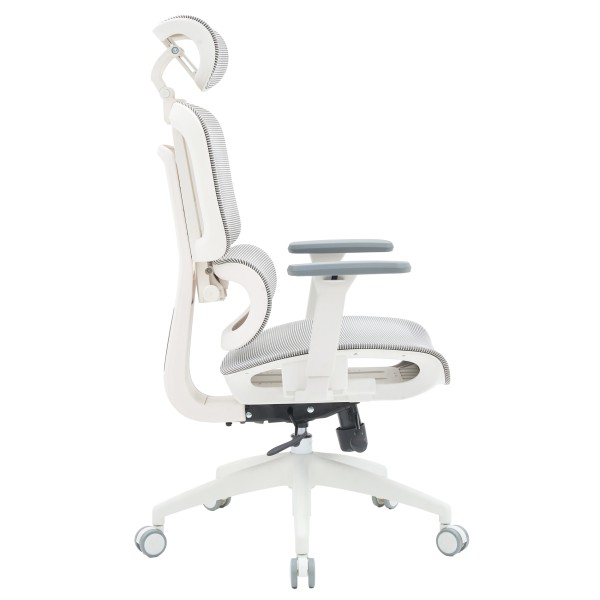 Офісне крісло Officepro Skyline OC680-W-LG-LG - ідеальний вибір для вашого офісу