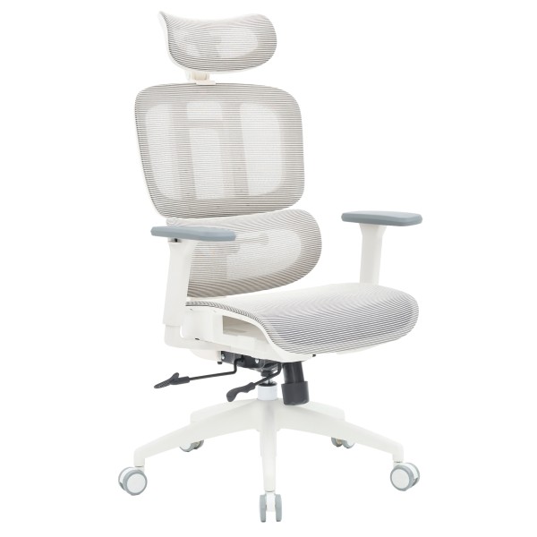 Офісне крісло Officepro Skyline OC680-W-LG-LG - ідеальний вибір для вашого офісу