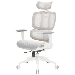 Крісло офісне Officepro Skyline OC680-W-LG-LG