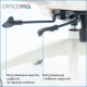Крісло офісне Officepro Skyline Footrest OC750-W-LG-LG