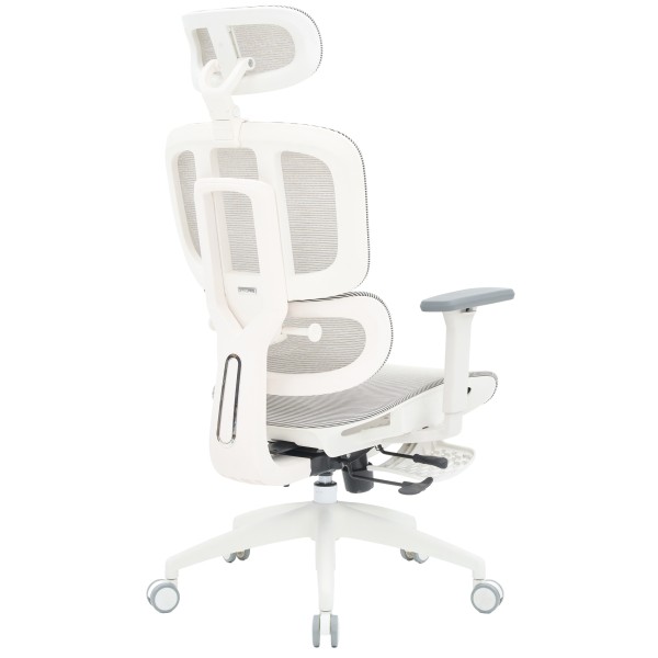 Крісло офісне Officepro Skyline Footrest OC750-W-LG-LG