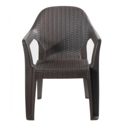 Стілець пластиковий ротанг Міла 