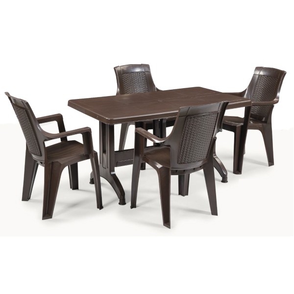 Садовий стілець з ротанга Мілан – стильний комфорт для вашого саду