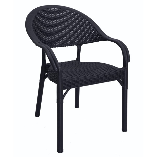 Пластиковий стілець з ротанга Софія