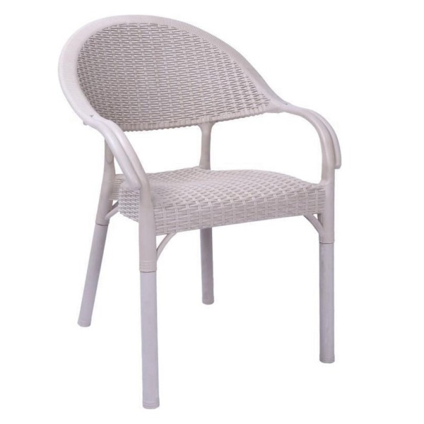 Пластиковий стілець з ротанга Софія