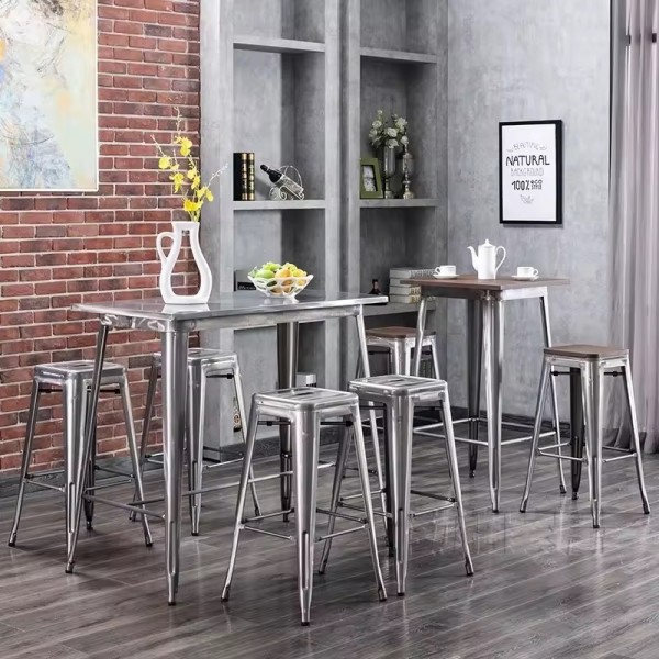 Барний стілець високий Толікс полірований