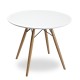 Стіл круглий 80 см Тауер Вуд для кухні та кафе