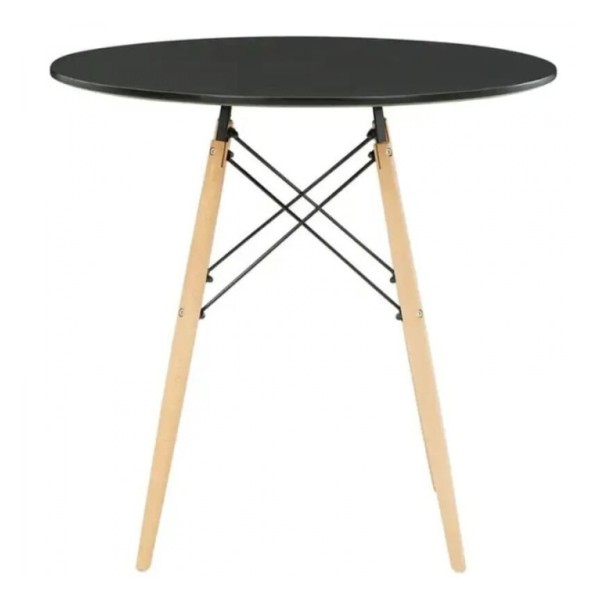 Стіл круглий 80 см Тауер Вуд для кухні та кафе