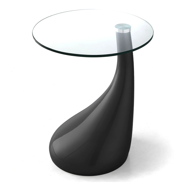 Журнальний стіл скляний Перла