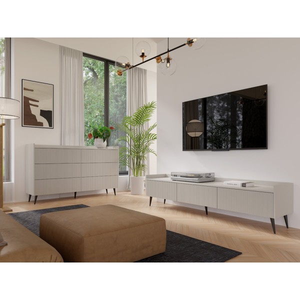 Комод ADEMO REG 3 – сучасна меблі для вітальні та офісу