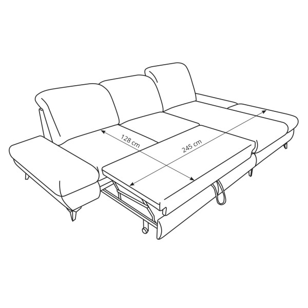 Диван кутовий розкладний Harper