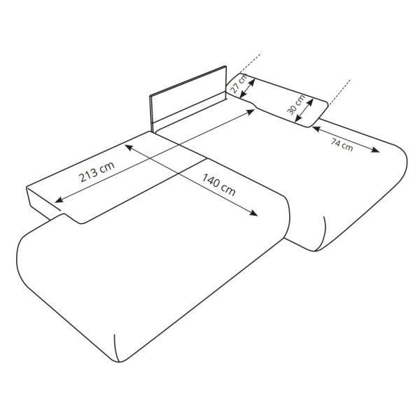 Диван кутовий розкладний Puente – зручність та стиль