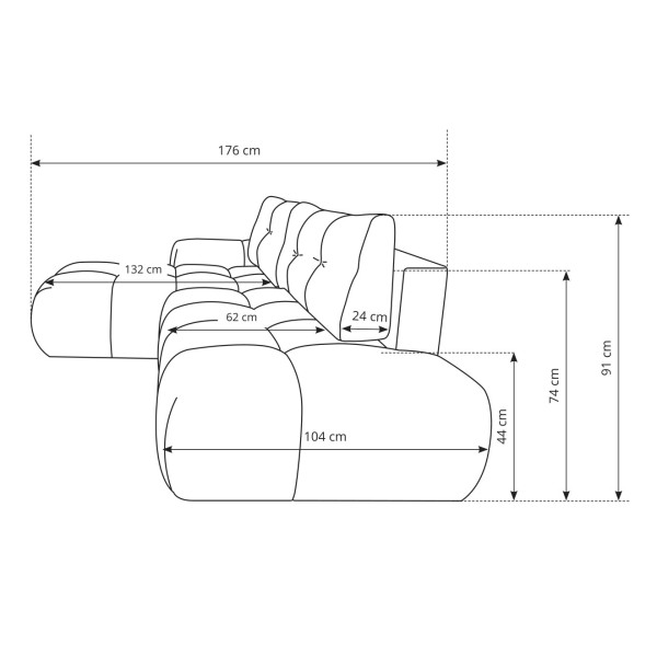 Диван кутовий розкладний Soho