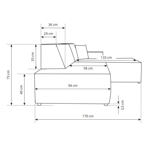 Диван кутовий розкладний Tilia – комфорт та стиль для вашої вітальні