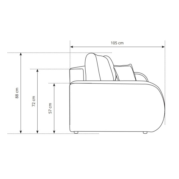Диван розкладний Baloo – зручність та стиль для вашої вітальні