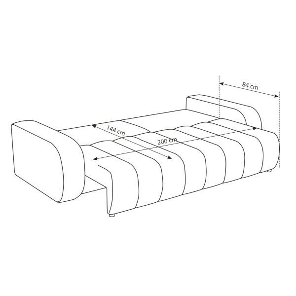 Диван розкладний Baloo – зручність та стиль для вашої вітальні