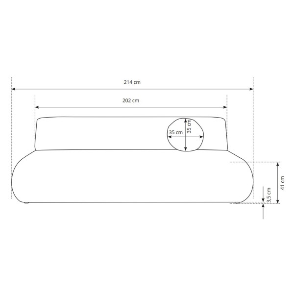 Диван розкладний Puente для вашої вітальні