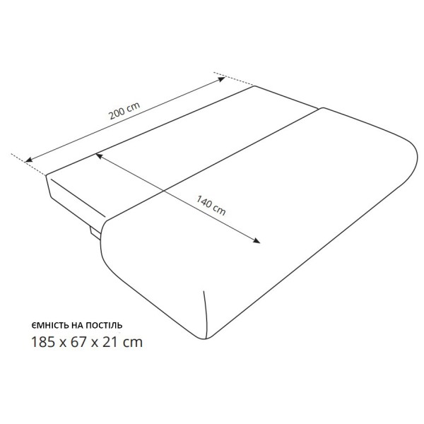 Диван розкладний Puente для вашої вітальні