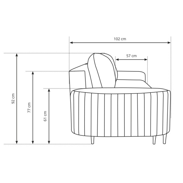Диван розкладний Vena - елегантність та комфорт у вашій оселі