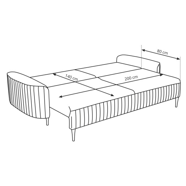 Диван розкладний Vena - елегантність та комфорт у вашій оселі