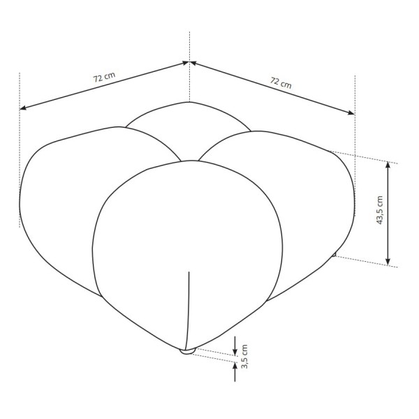Пуф Milo - стиль і комфорт для вашої спальні