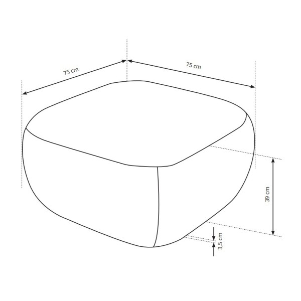 Пуф Olio — м'якість і стиль для вашої спальні