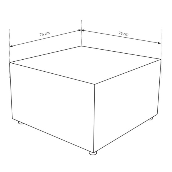 Пуф Tilia – елегантний акцент у вашій спальні