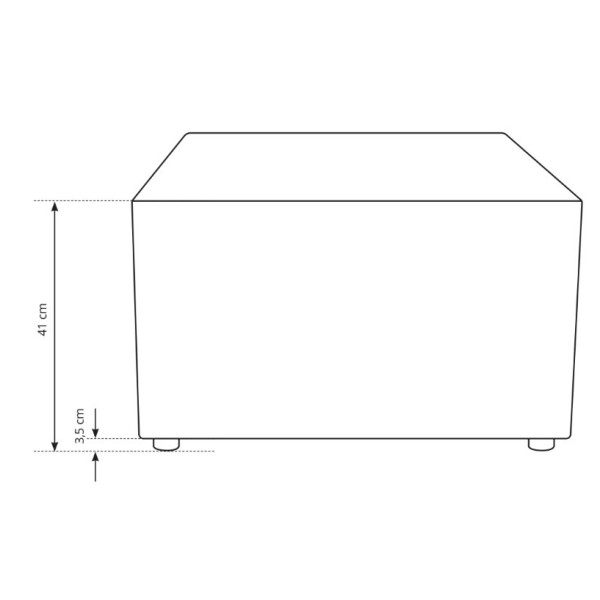 Пуф Tilia – елегантний акцент у вашій спальні