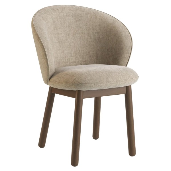 Стілець Stitch темний горіх: стиль та комфорт для вашої кухні