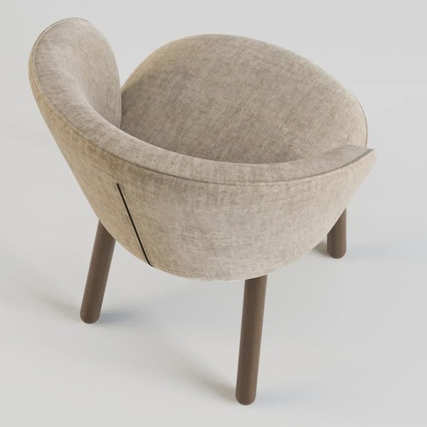 Стілець Stitch темний горіх: стиль та комфорт для вашої кухні