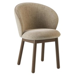 Стілець Stitch темний горіх