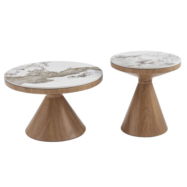 Комплект журнальних столів Crown wood — стиль і комфорт для вашої вітальні