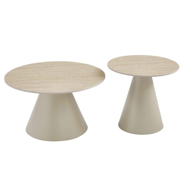 Комплект журнальних столів Noble з керамічними поверхнями