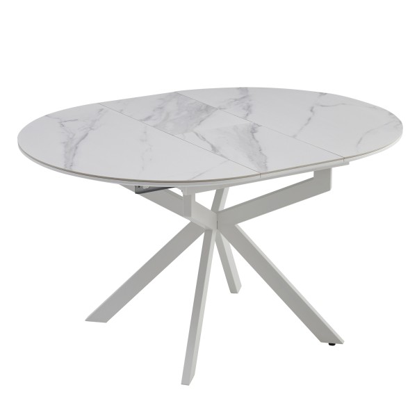 Круглий стіл Atlas 105 White leg – для стильного інтер'єру вашої кухні