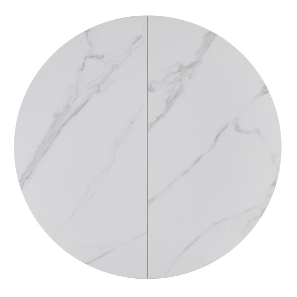 Круглий стіл Atlas 105 White leg – для стильного інтер'єру вашої кухні