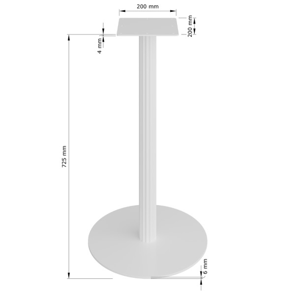 Опора Kallisto h-725 для столу