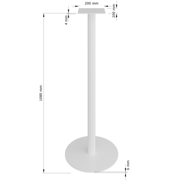 Опора Kallisto Bar для кухонного столу