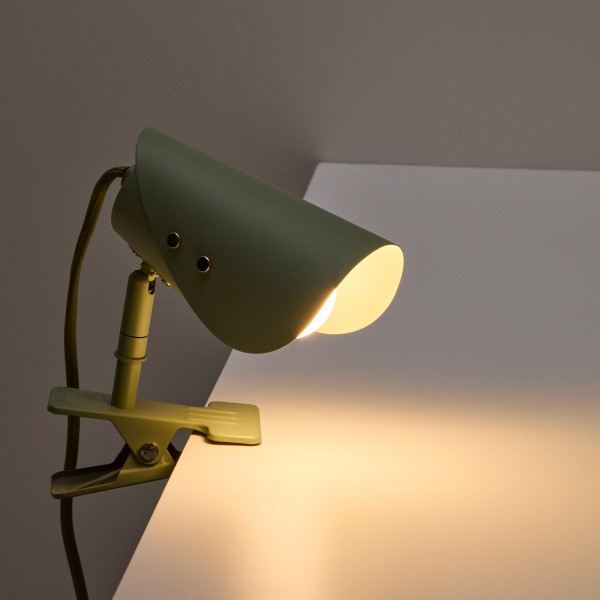 Настільна лампа Jula з затискачем мала