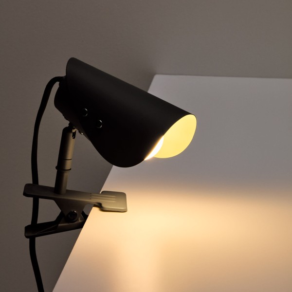 Настільна лампа Jula з затискачем мала