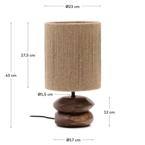 Настільна лампа Kor – стильне освітлення для вашого дому