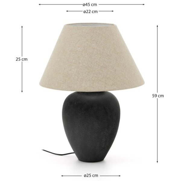 Настільна лампа Mercadal: елегантне освітлення для будь-якого інтер'єру