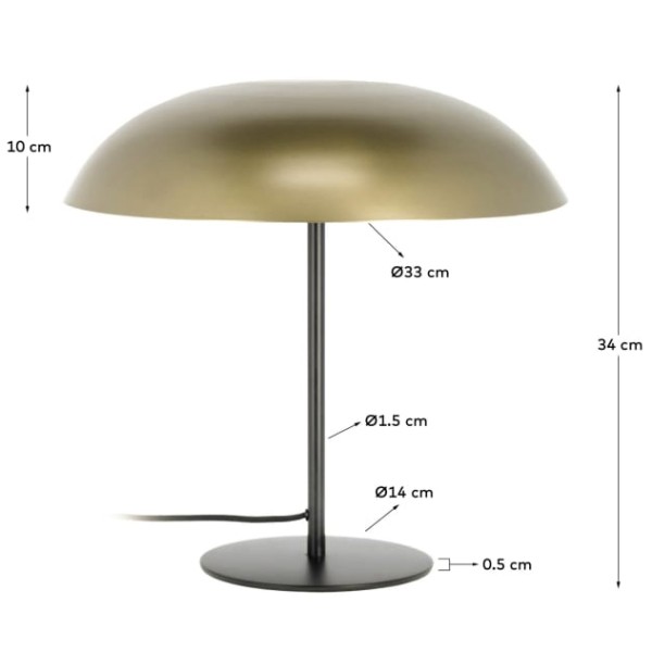 Настільна лампа Carlisa