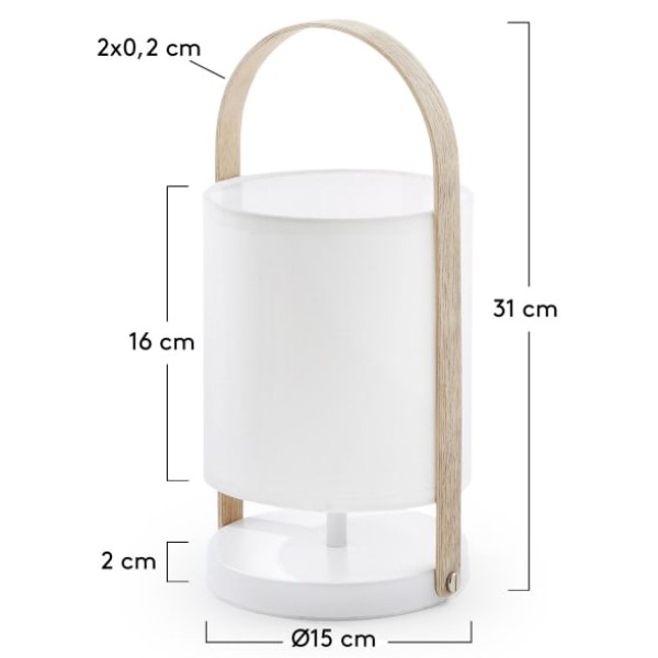 Настільна лампа Zayla – стильне освітлення для будь-якої кімнати