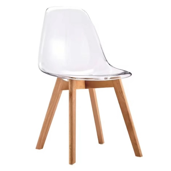 Стілець пластиковий Лоренцо А — для стильних інтер'єрів кухні та кафе