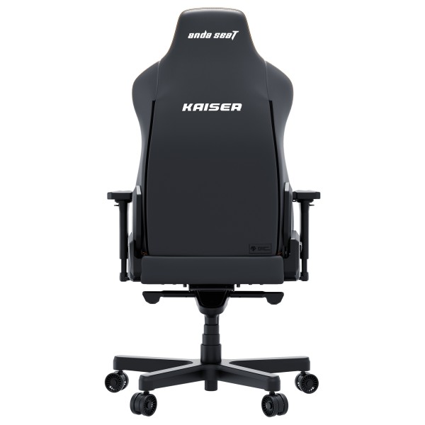 Крісло ігрове Anda Seat Kaiser 3E XL Black PVC для геймерів та офісу