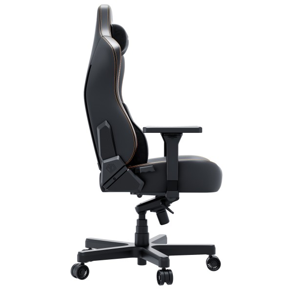 Крісло ігрове Anda Seat Kaiser 3E XL Black PVC для геймерів та офісу