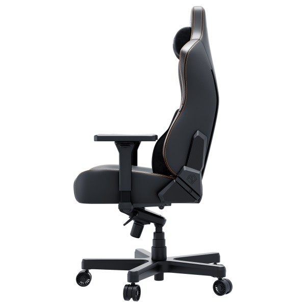 Крісло ігрове Anda Seat Kaiser 3E XL Black PVC для геймерів та офісу