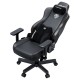 Крісло ігрове Anda Seat Kaiser 3E XL Black PVC для геймерів та офісу