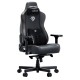 Крісло ігрове Anda Seat Kaiser 3E XL Black PVC для геймерів та офісу