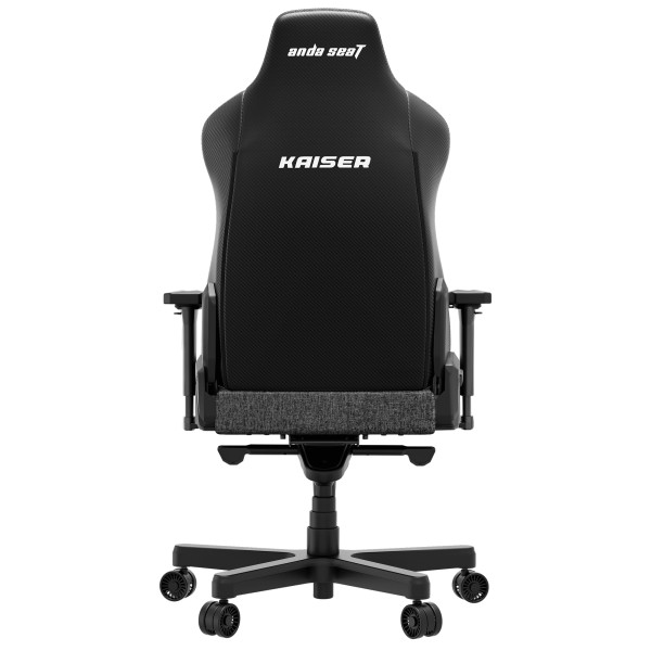 Крісло ігрове Anda Seat Kaiser 3E XL Dark Grey Fabric – для справжніх геймерів!